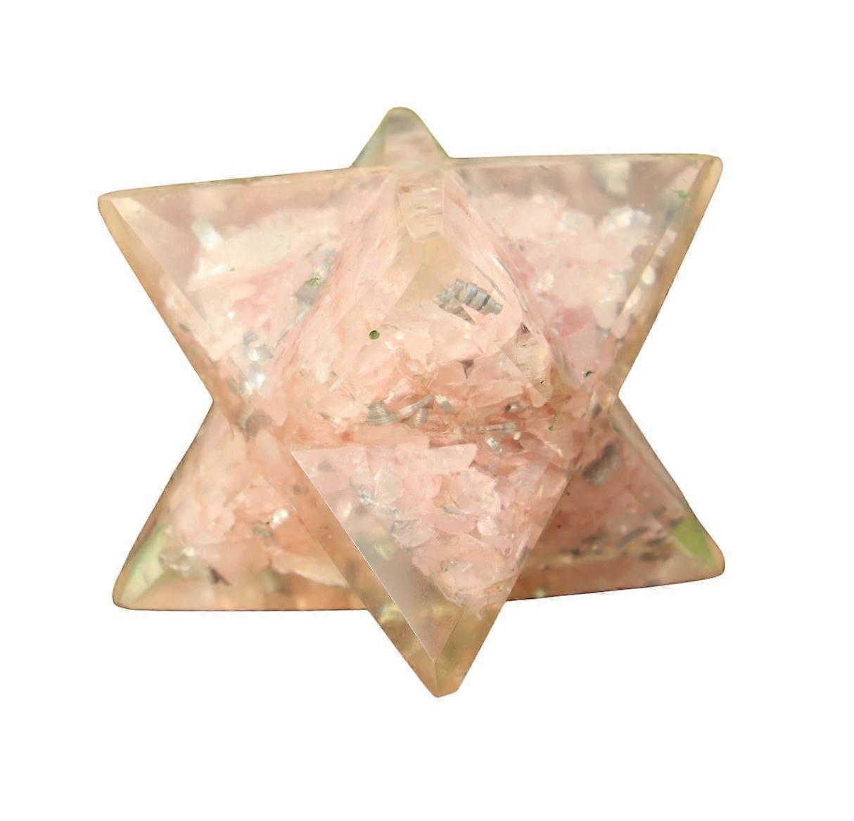 Orgonite Rose Quartz Protective Energy Healing Stone