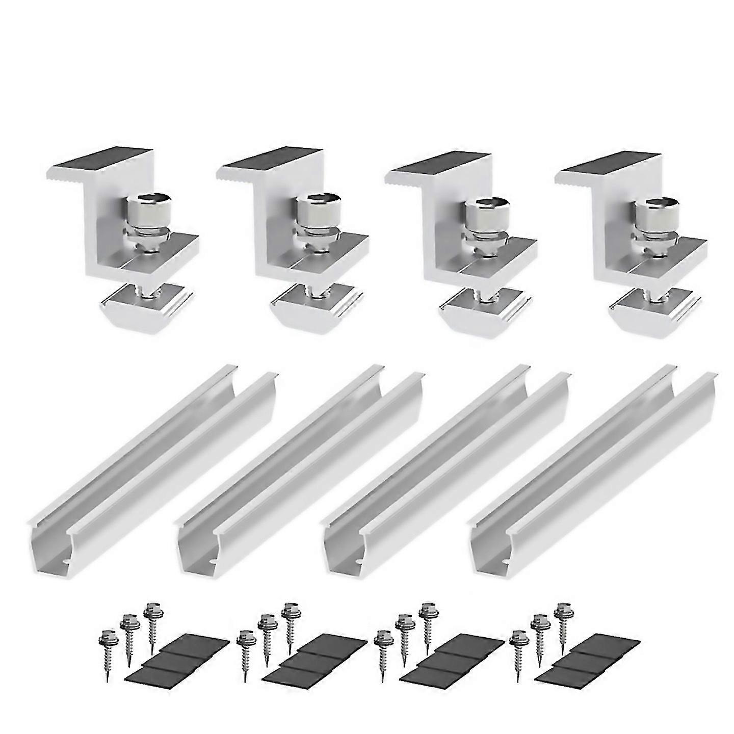 For Solar Panel Mount Bracket With Mid For Trapezoidal Roof