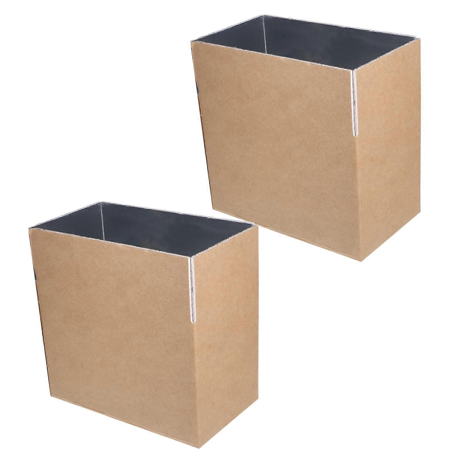 Insulated Mailing Boxes Reusable Cooler Box For Catering Businesses With Aluminum Foil Liner Multi 11.6×8×6.9in Seafood Transport 2Pcs