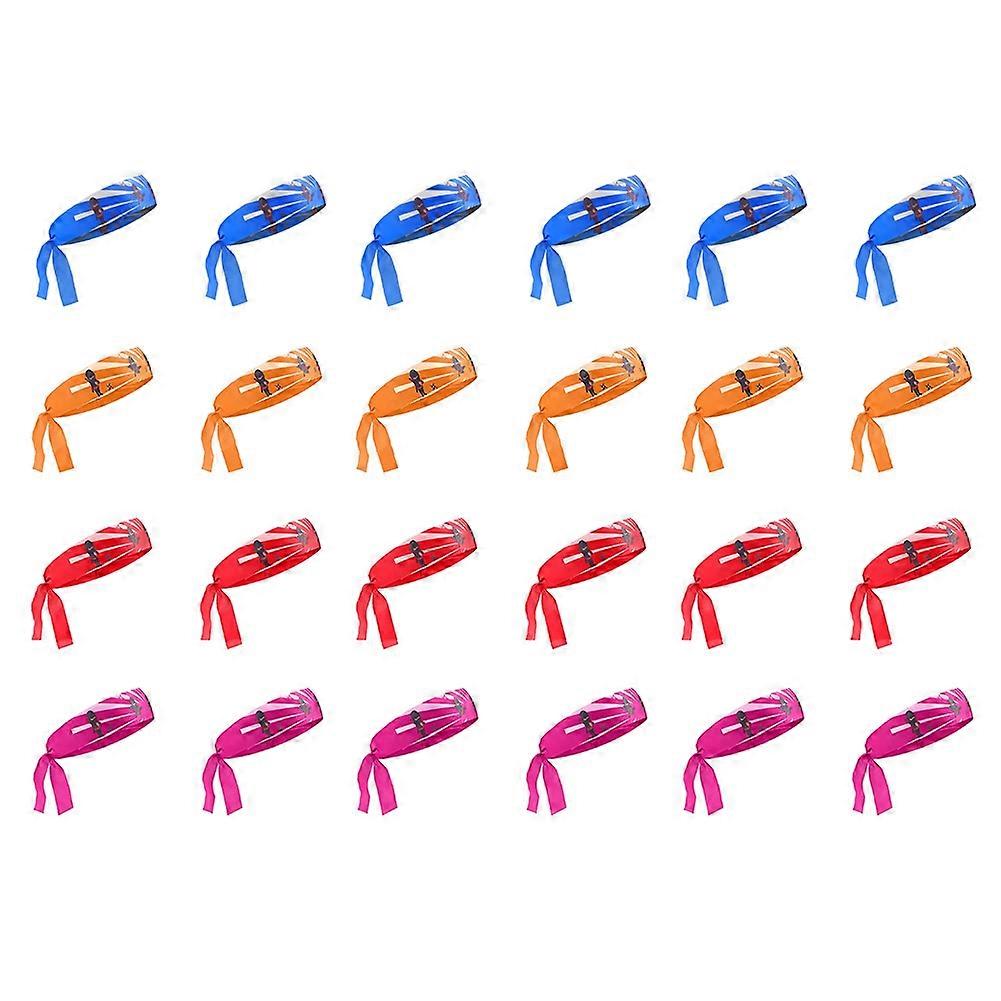Karate birthday party favors, colorful karate themed headbands