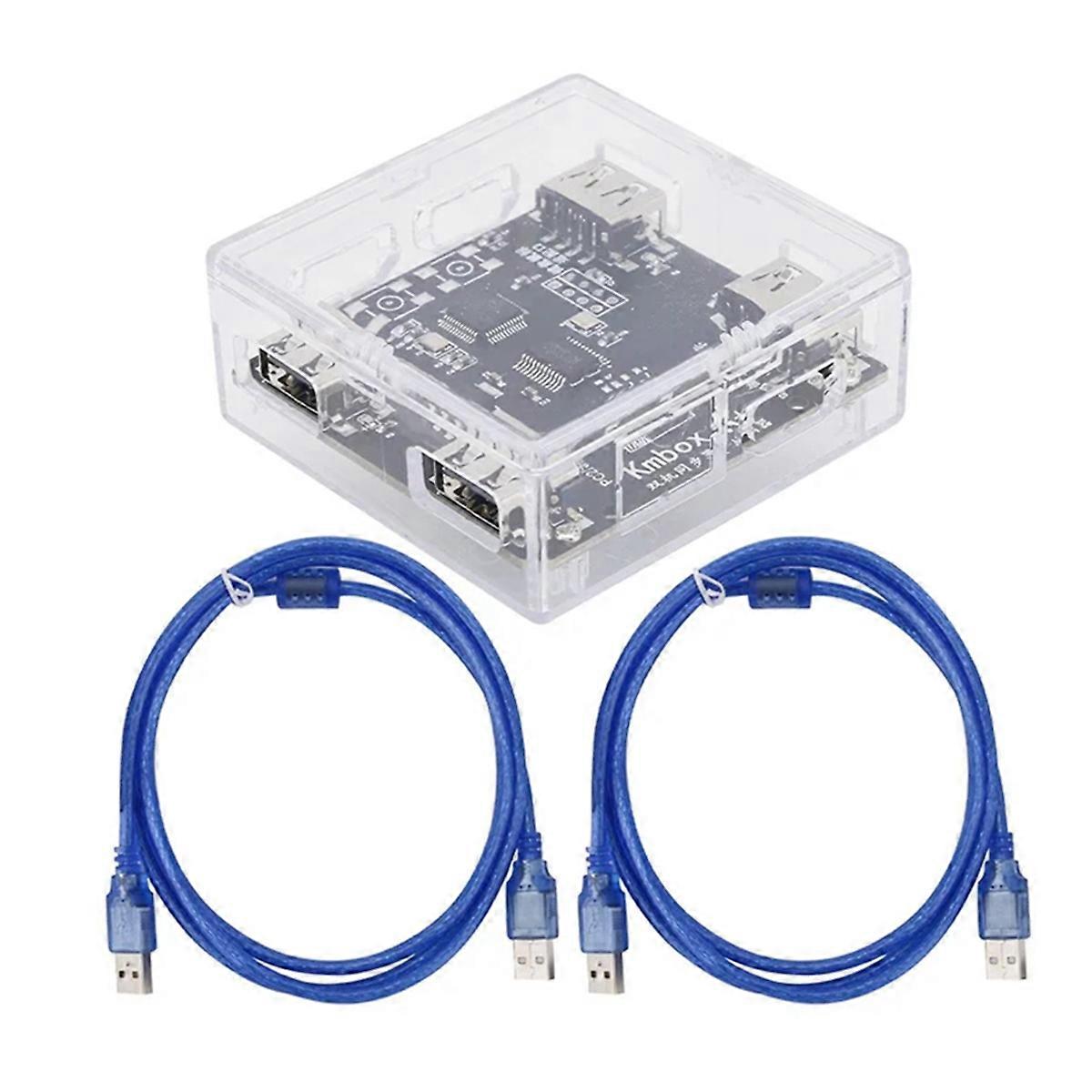 Kmbox A+ Keyboard Mouse Controller for AI DMA One-PC and Two-PC Modes