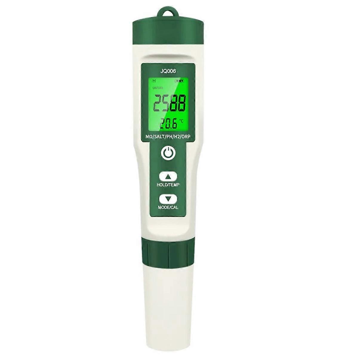 10 in 1 Digital PH Meter Water Quality Tester PH//TDS/EC/Hardness Hydrogen-Rich Detector for Drinki