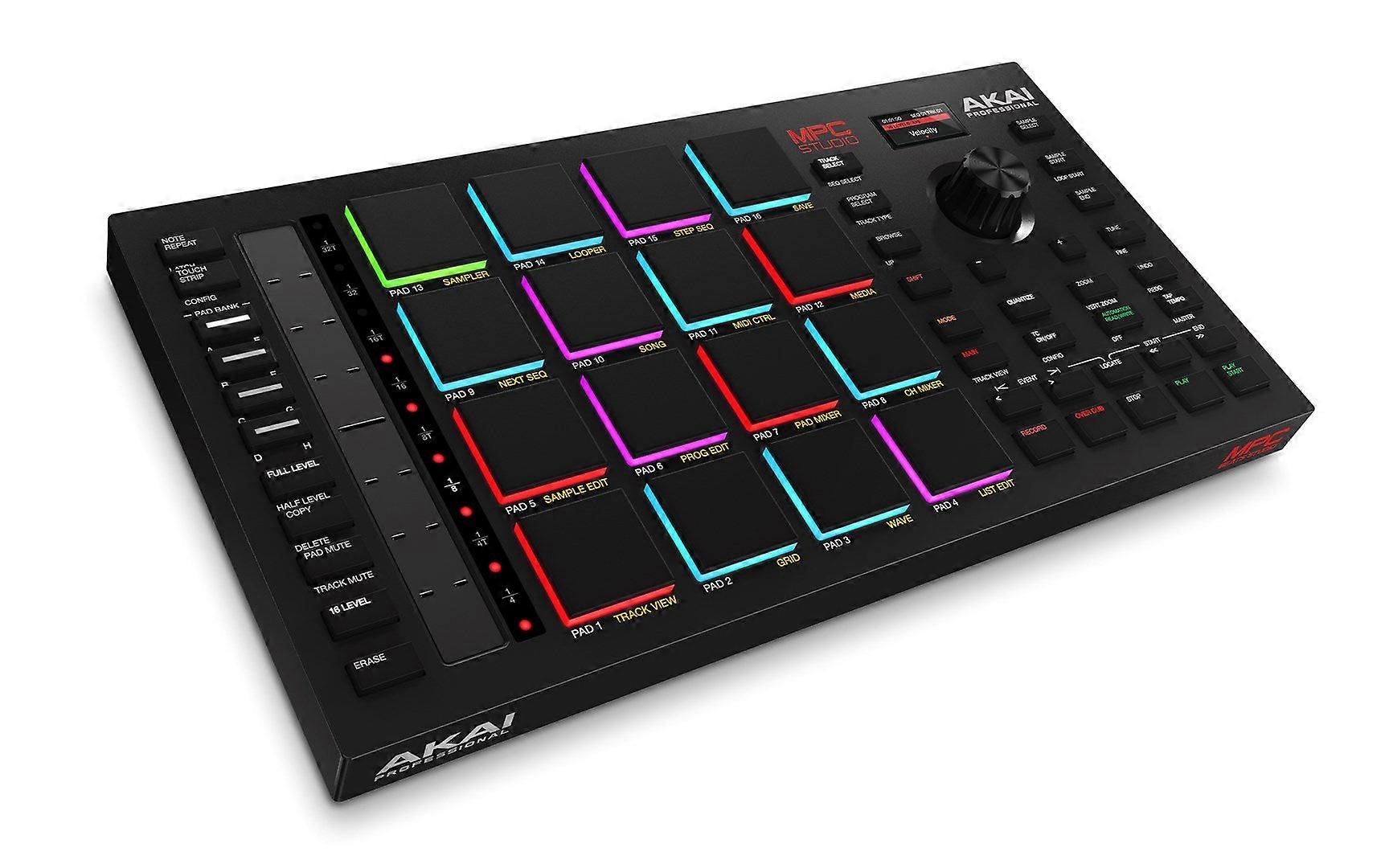 Akai Mpc Studio Ii Music Production Station Sampler Midi Usb Black