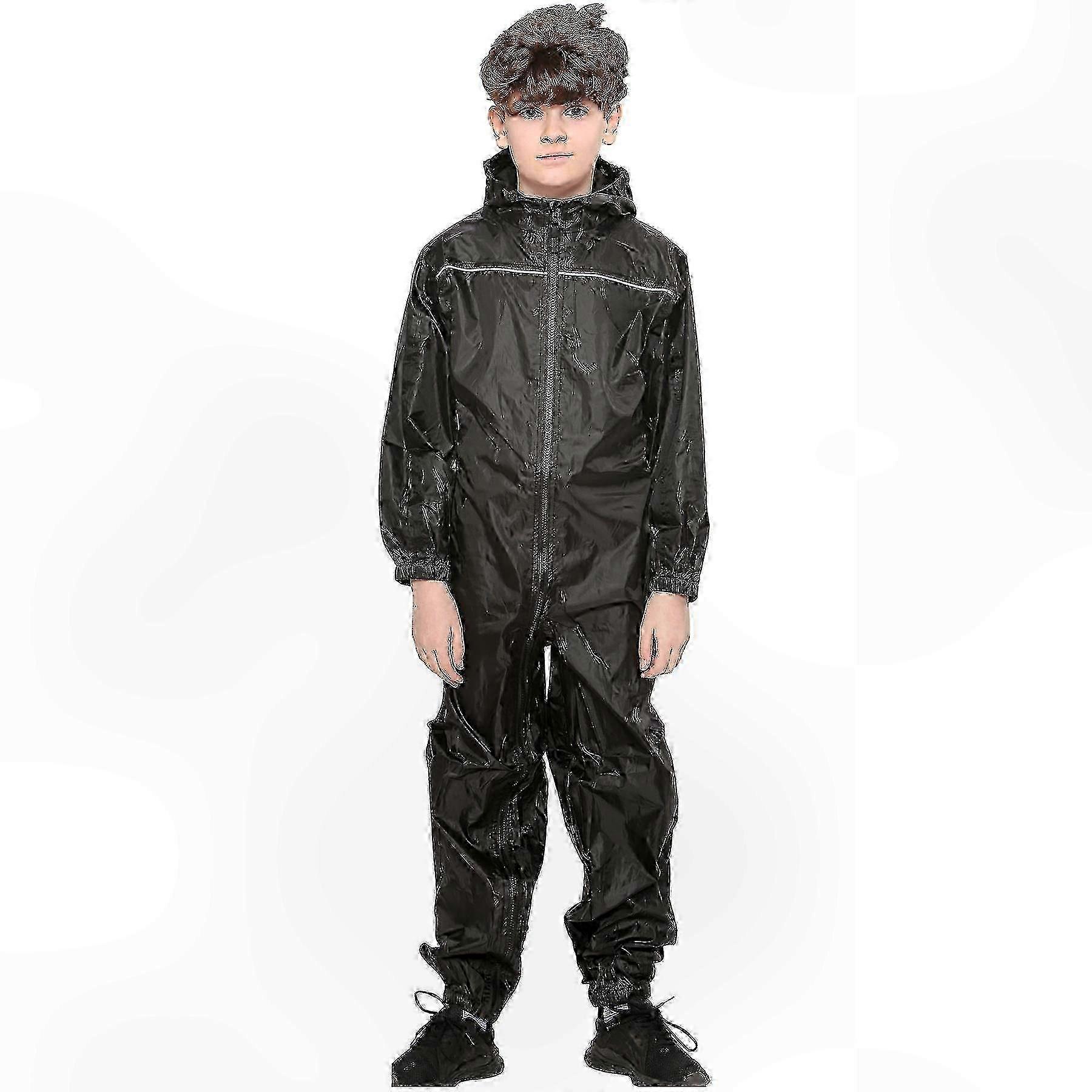 Unisex Waterproof Hooded Rain Gear with Complete Coverage Protection