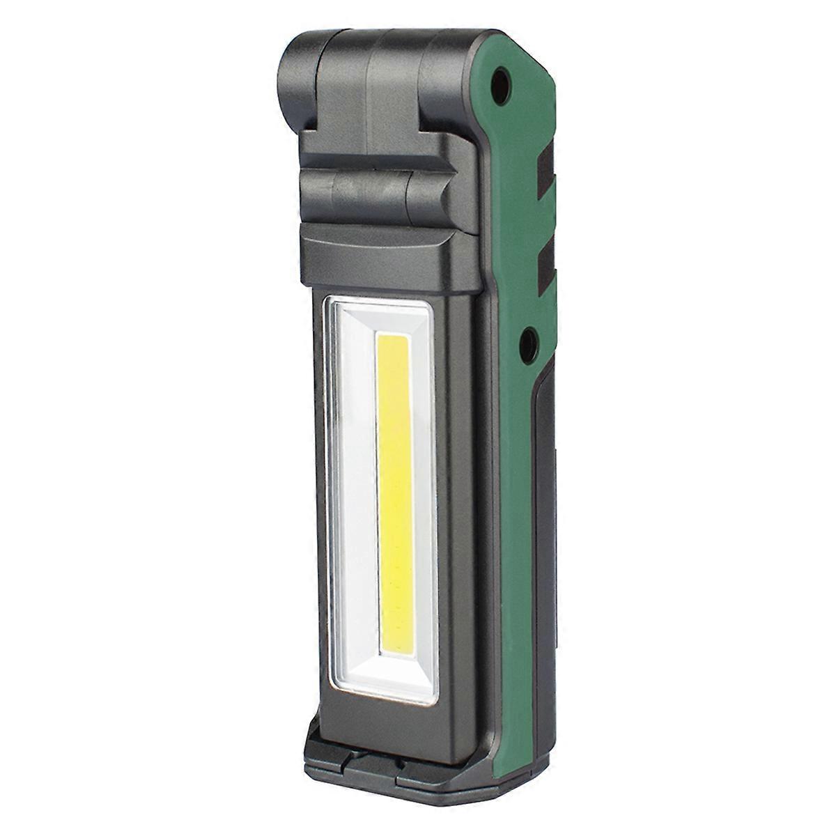 Dimmable COB LED Work Light USB Rechargeable Flashlight with Magnetic &Hook Power Bank Inspection Lamp for Car Repair