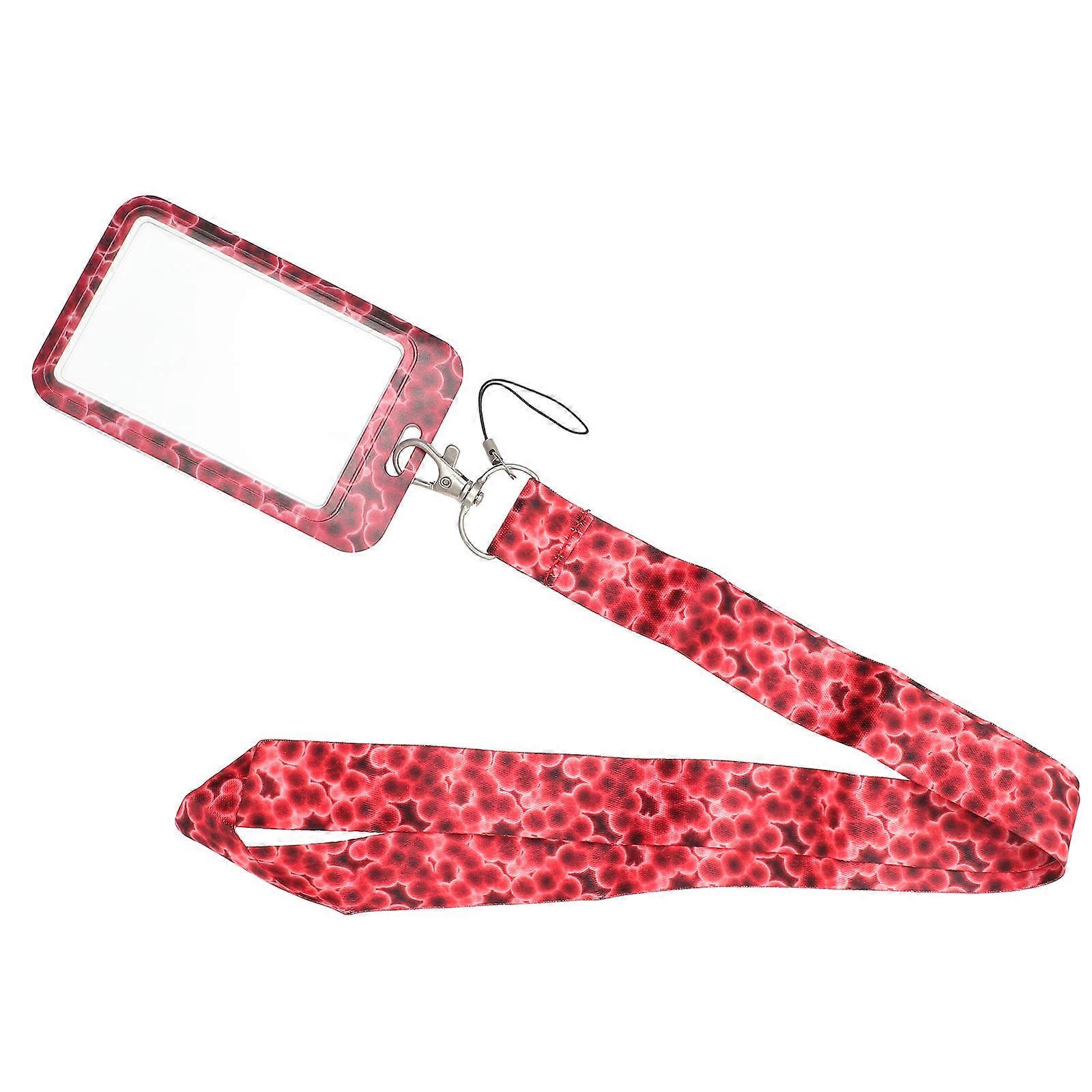 Halloween Badge Holder with Lanyard for 2Pcs Id Card Carry