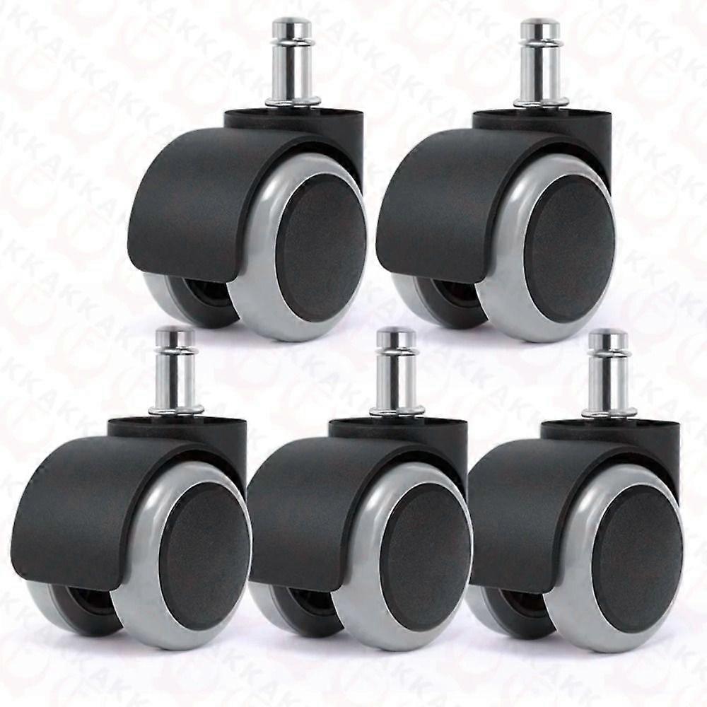 New 2 inch Chair Wheels Replacement 360 Degree Swivel Mute Wheel Furniture Wheel Office