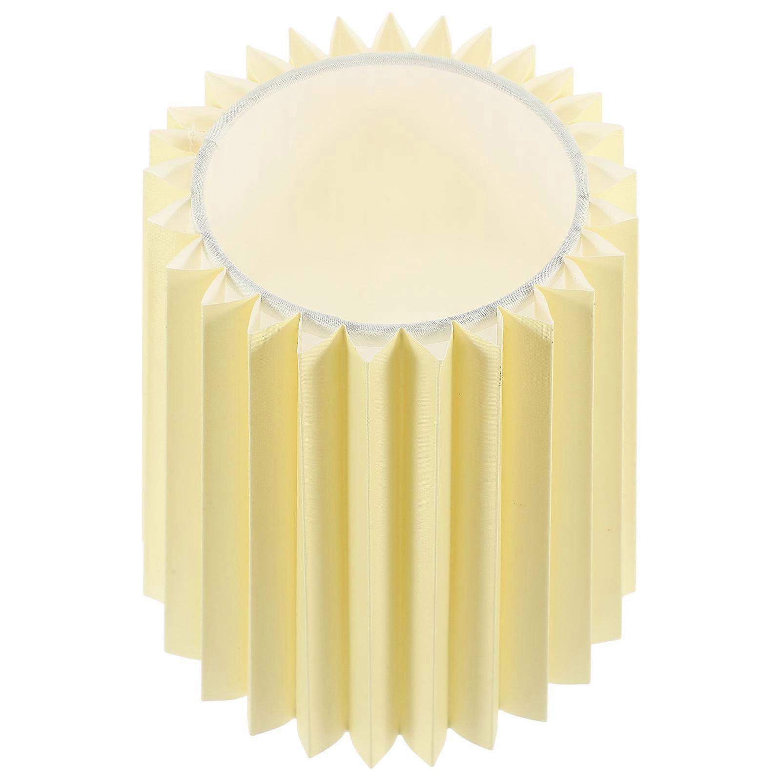 Table Lamp Fabric Shade E14 Base Simple Design For Home Users Hotel Owners 6.3×5.9×5.9in 1Pcs