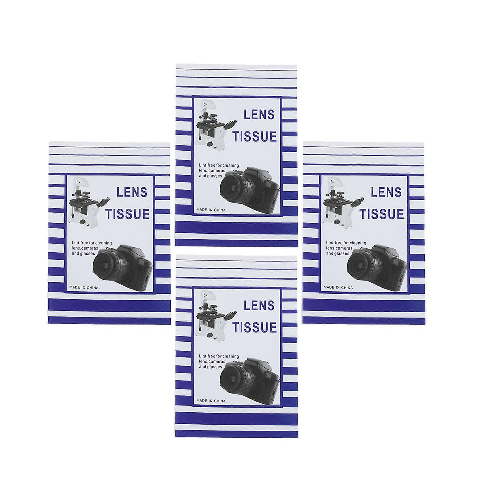 Screen Lens Cleaning Paper for Home Use School Use Office Use Travel in White 200Pcs