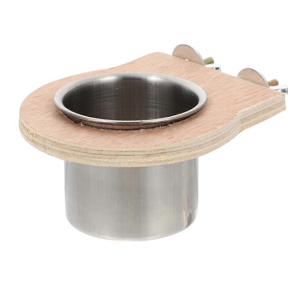 Multi-Functional Bird Feeding Dish 2Pcs Durable Use Watering Bowl For Small Pets In Elegant Design