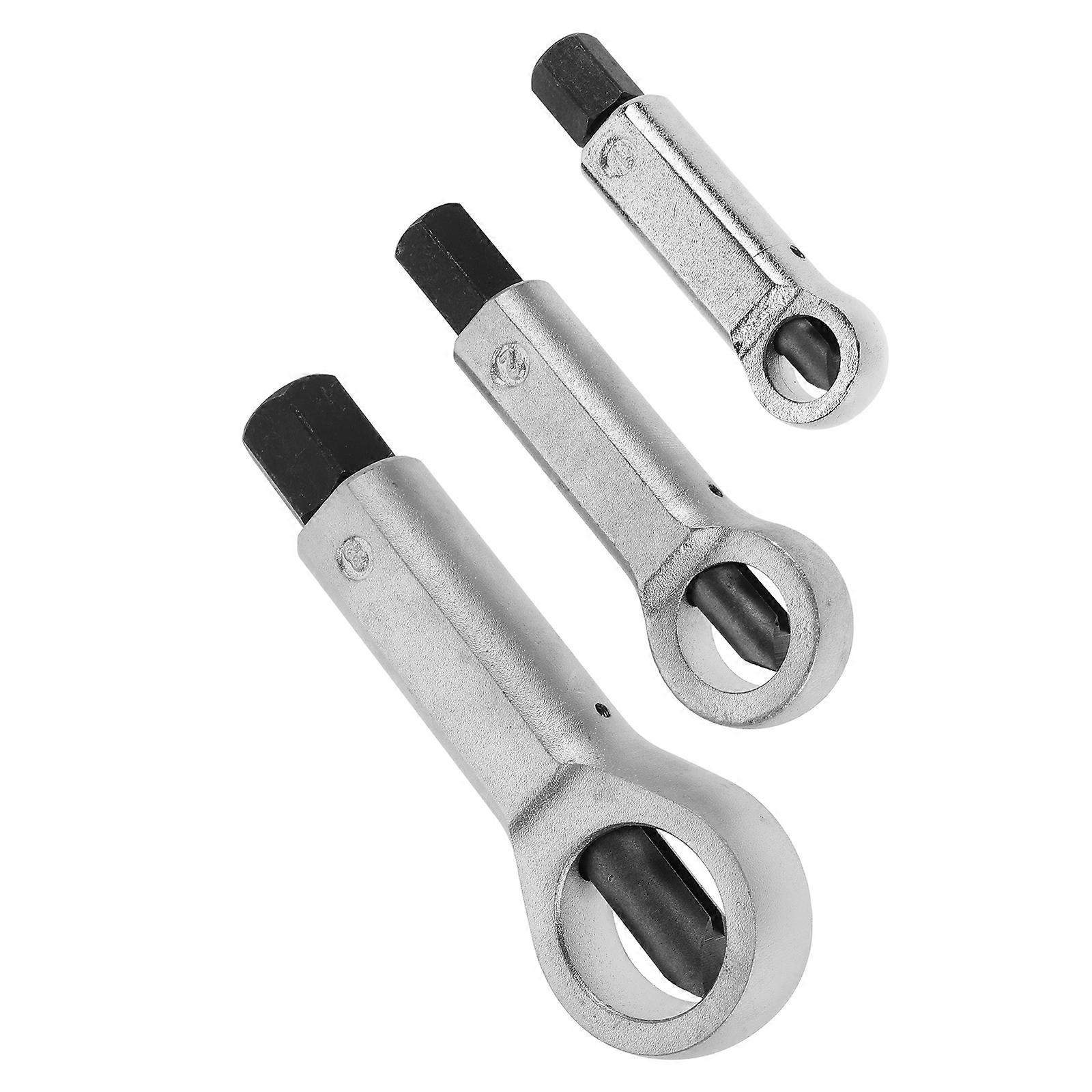 Universal Nut Remover Manual Pressure Nut Extractor Tool 3Pack