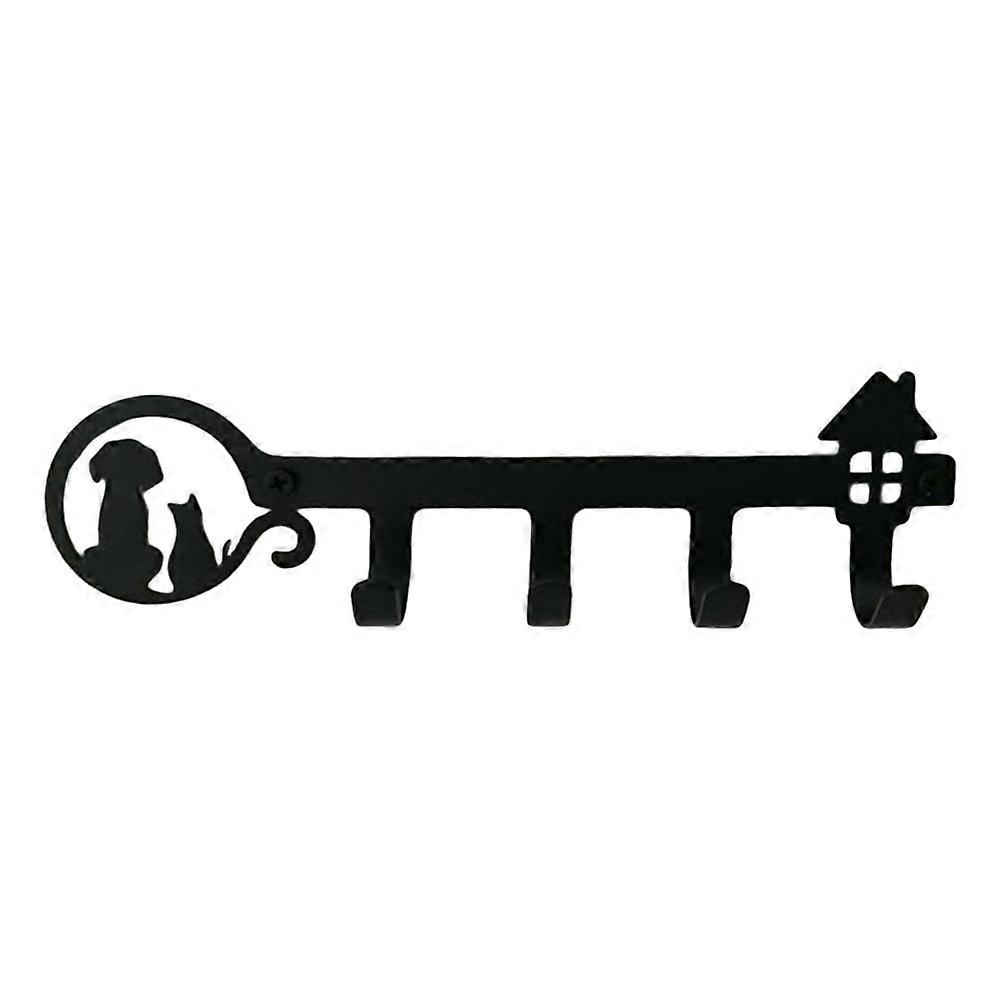 Iron Key Holder Practical Decorative Multi-Functional Key Holder