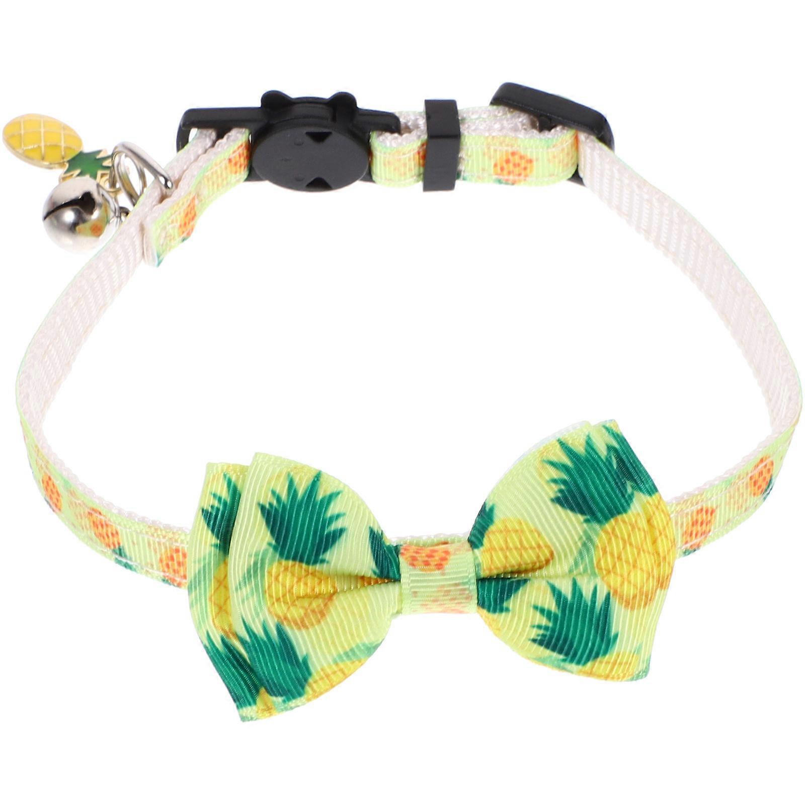 Decorative Cat Collar 3Pcs Adjustable Costumes For Festival Parties Outdoor Use Safe