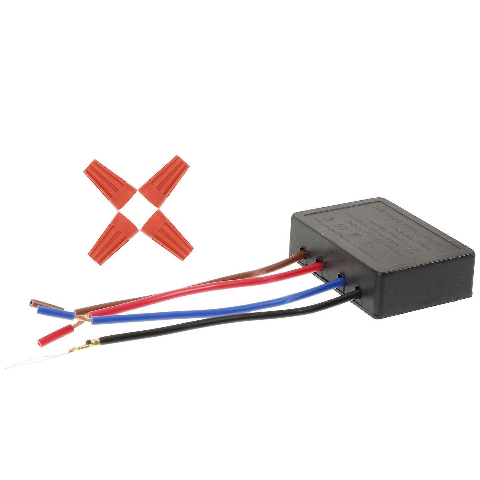 Lamp Control Table Lamp Switch with 4-Gear Dimmable LED Light Switch 4Pcs