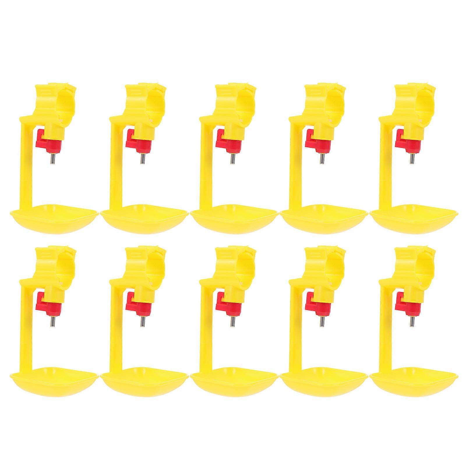 Chicken Water Drinker Automatic Nipples Drinker for Feeding 10Pcs
