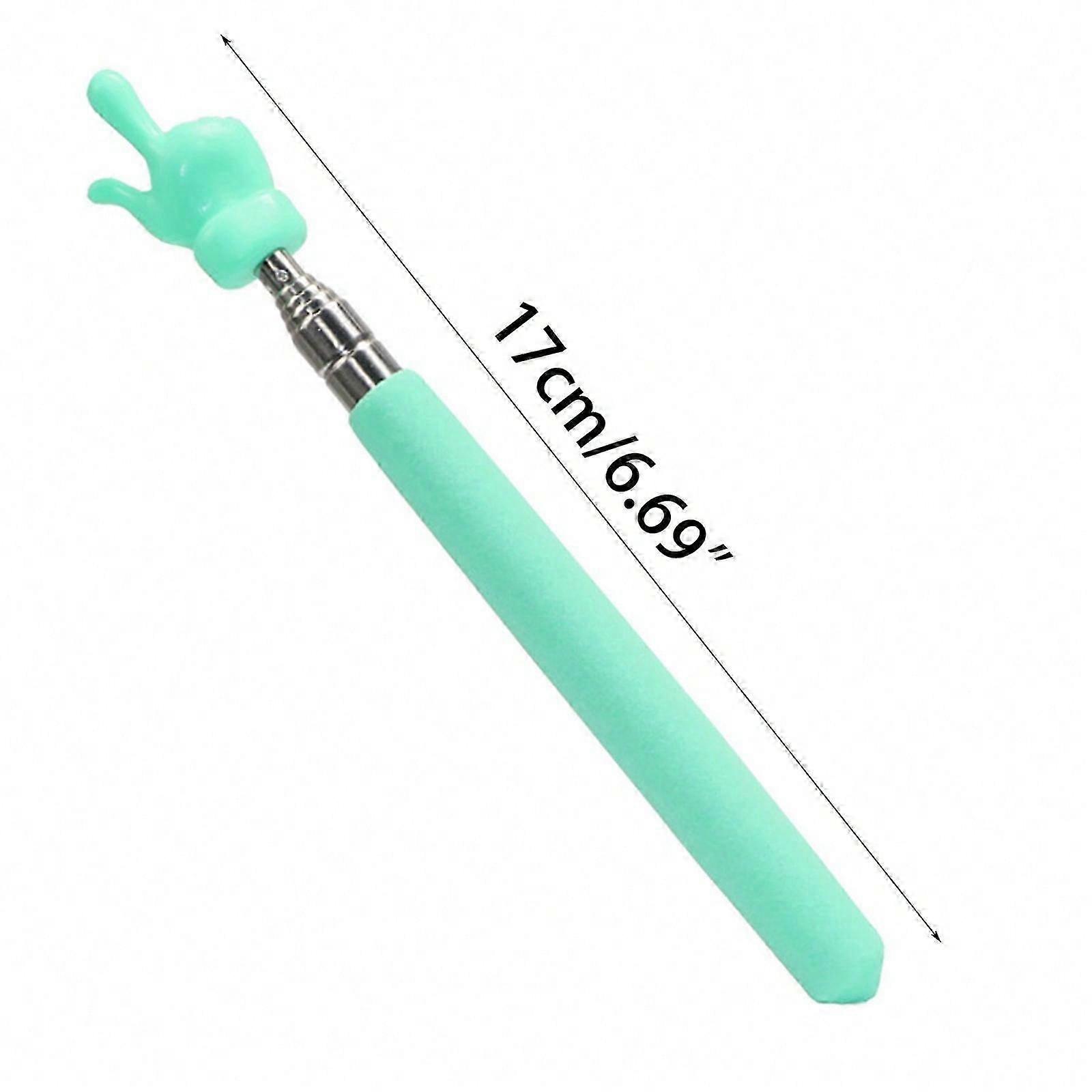 Teleskopisk lærerpekepinne med finger uttrekkbar hendig pekepinne for  klasseromsundervisning forelesning hvit | Fruugo NO, image size:1600x1600