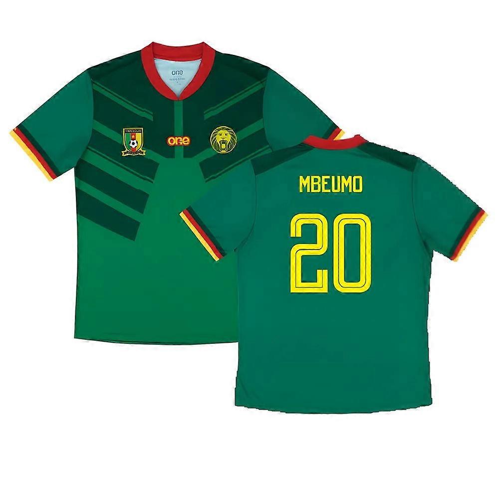 2022-2023 Cameroun Domicile Réplique Maillot (MBEUMO 20)