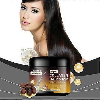 Collagen Hair Treatment mask Deep Repair Conditioning Collagen Hair Mask Essence for Dry Damaged Hair All Hair Types