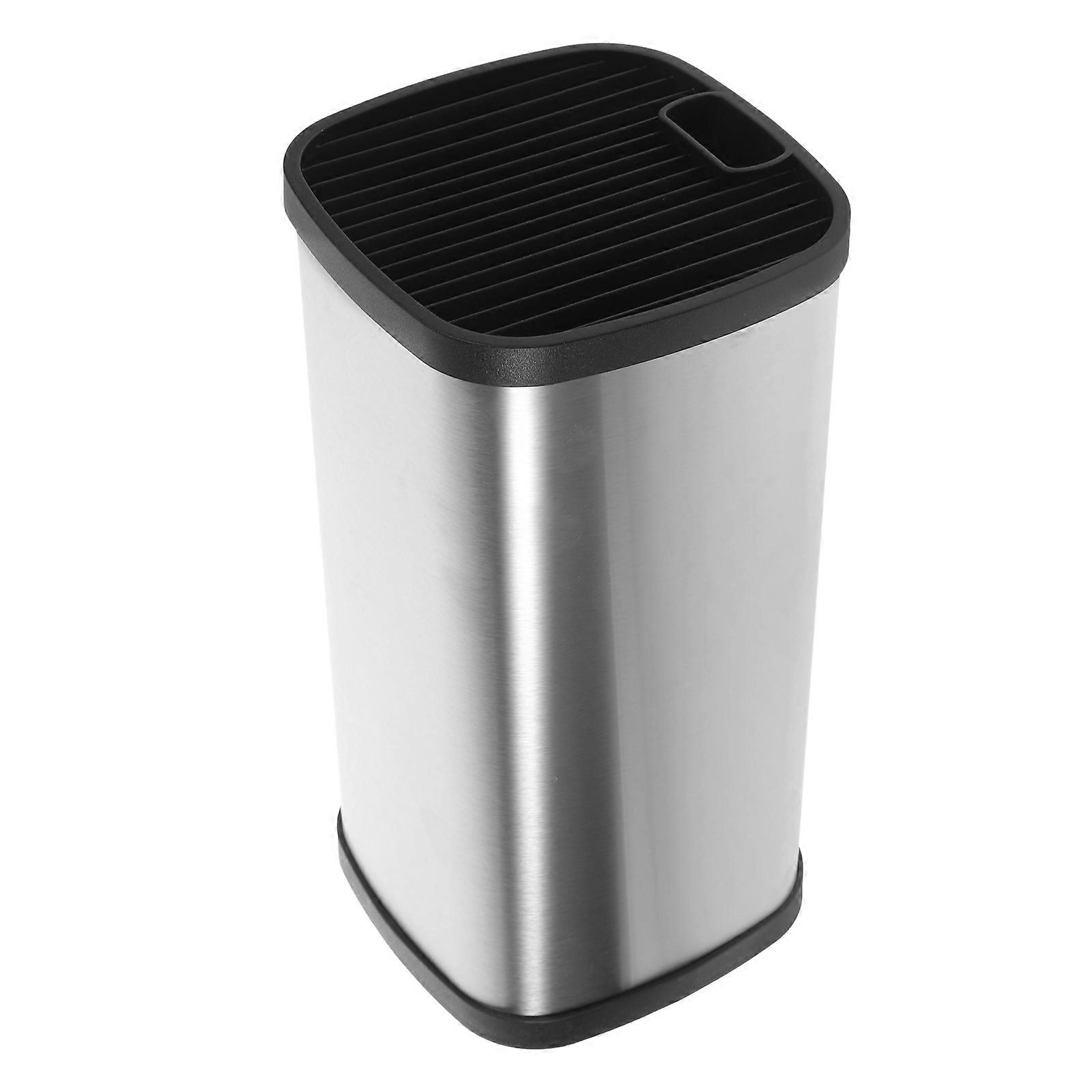 Cutter Storage Rack Stainless Steel for Storage Use 3Pcs Silver Kitchen Holder