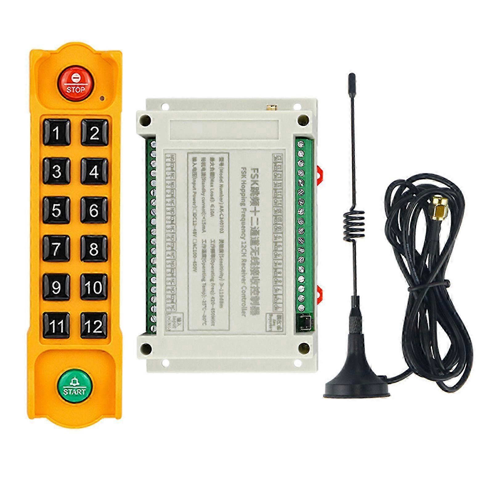 Palan à chaîne industriel, télécommande sans fil pour palan, grue, télécommande sans fil 2025