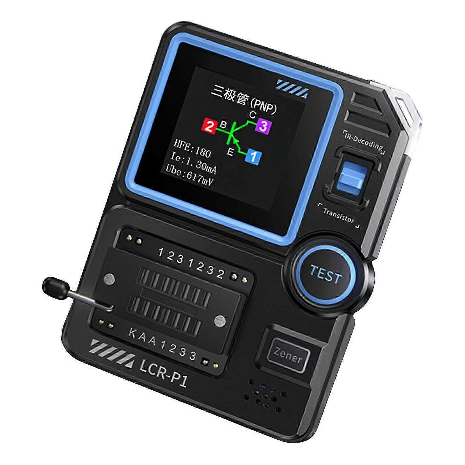 2025 Transistor Capacitor Tester Electronic Component Tester Multimeter Diode Triode Mosfet Tester Multifunction Meter