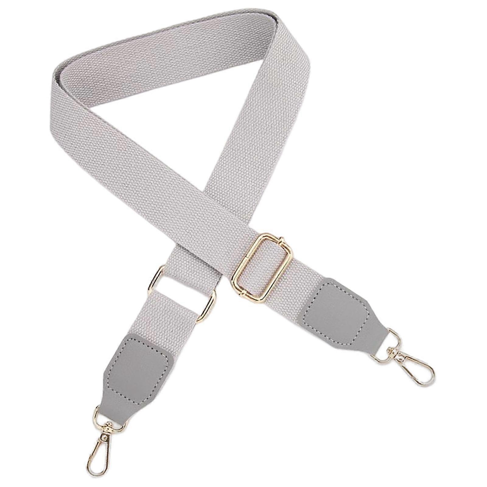 Women's Woven Bag Strap Handbag Belt Replacement Strap Shoulder Strap Grey