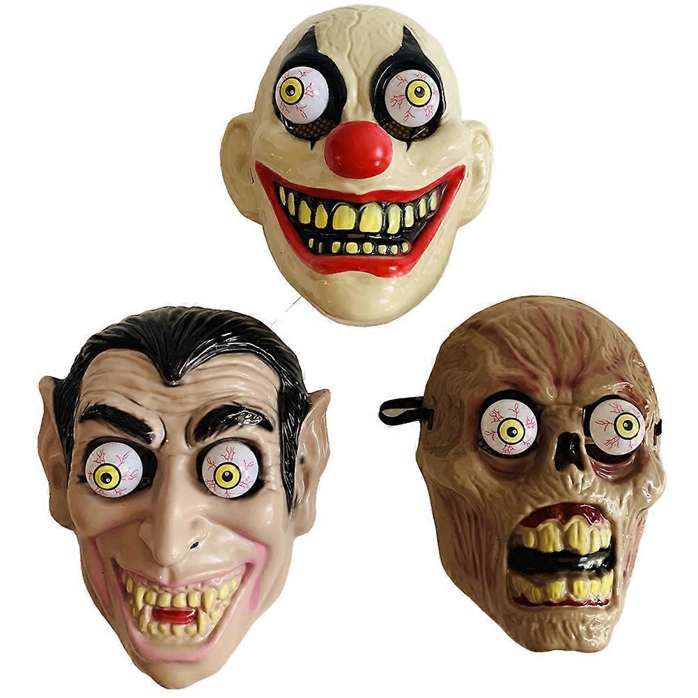 Terror Head Cover Mask For Halloween Cosplay With Big Ear Type Suitable For Parties And Events 1Set