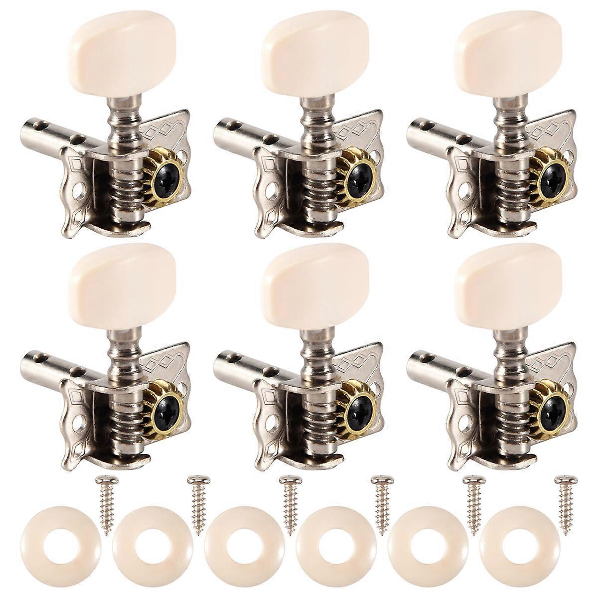 6pcs Acoustic Guitar String Tuning Peg Tuner