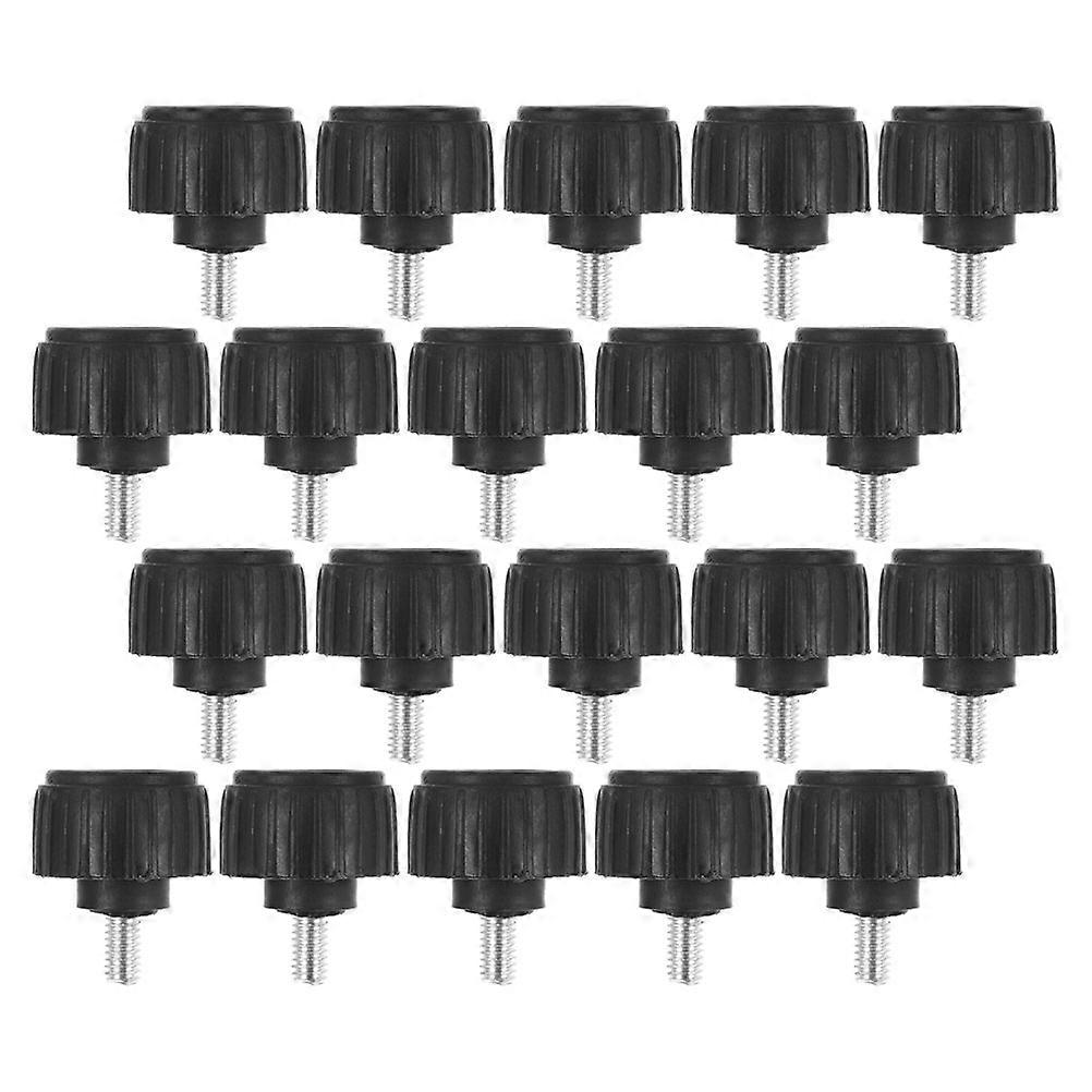 Adjustable Threaded Furniture Levelers for Cabinets with 20Pcs Screws