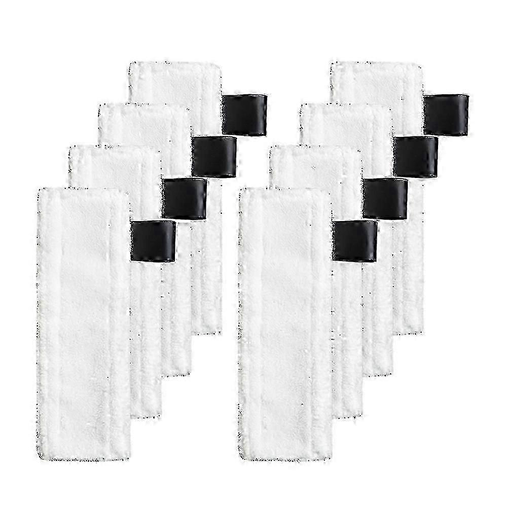 Set Of 8 Microfiber Cloths - Compatible With Karcher Easyfix Steam Cleaners Myi