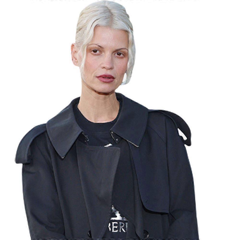 Little Pixie Geldof (Black Coat) Half Body Buddy Cutout