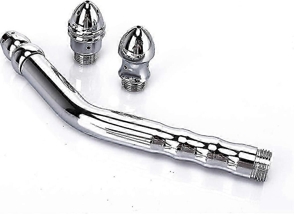 Soffione doccia bidet in alluminio con 3 teste regolabili per una migliore pulizia vaginale e anale, perfetto per l'igiene delle parti intime, Happy H