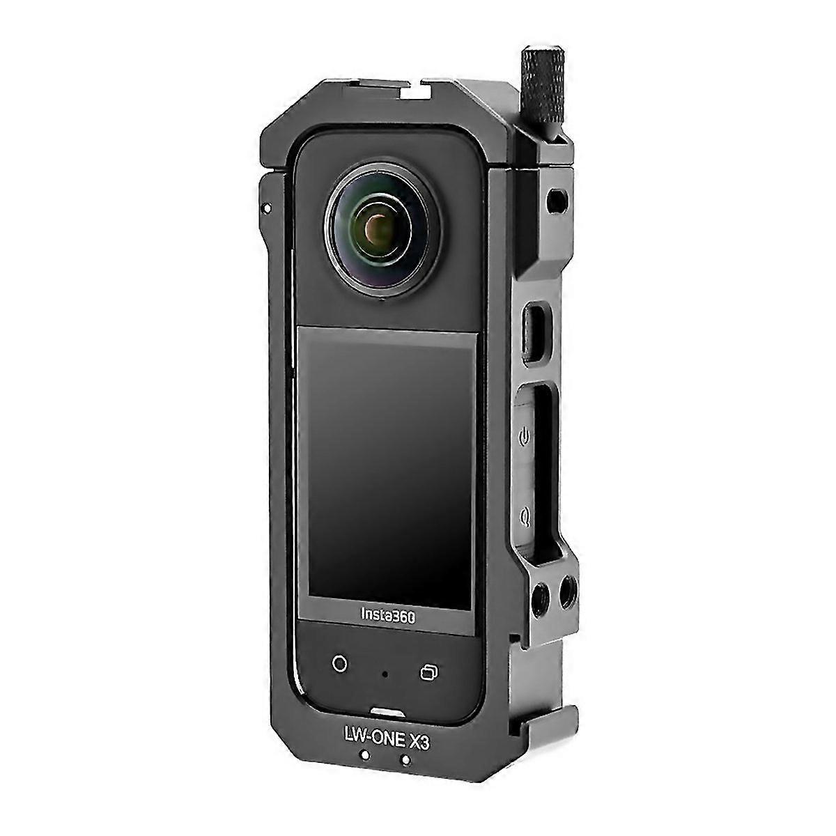 For Insta360 X3 Yelangu Lwone X3 Metal Cage Extended Frame