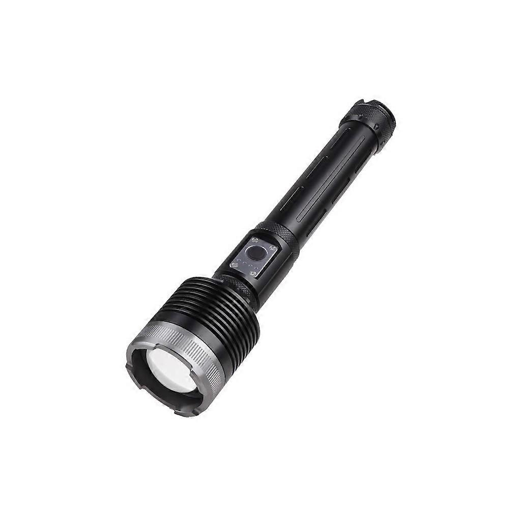 Flashlight USB Rechargeable for Micro Lamp Press Switch Outdoor Lighting Camping