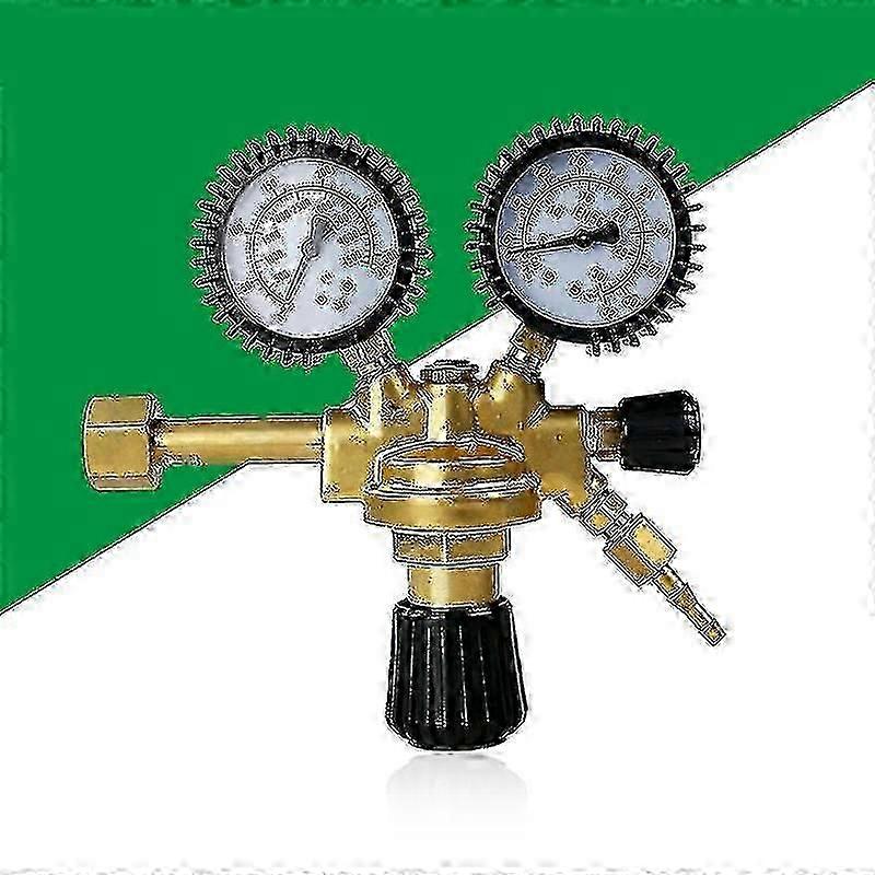 Universal Argon Co2 Inert Gas Welding Regulator With Dual Gauge For Mig Mag Standard Gases
