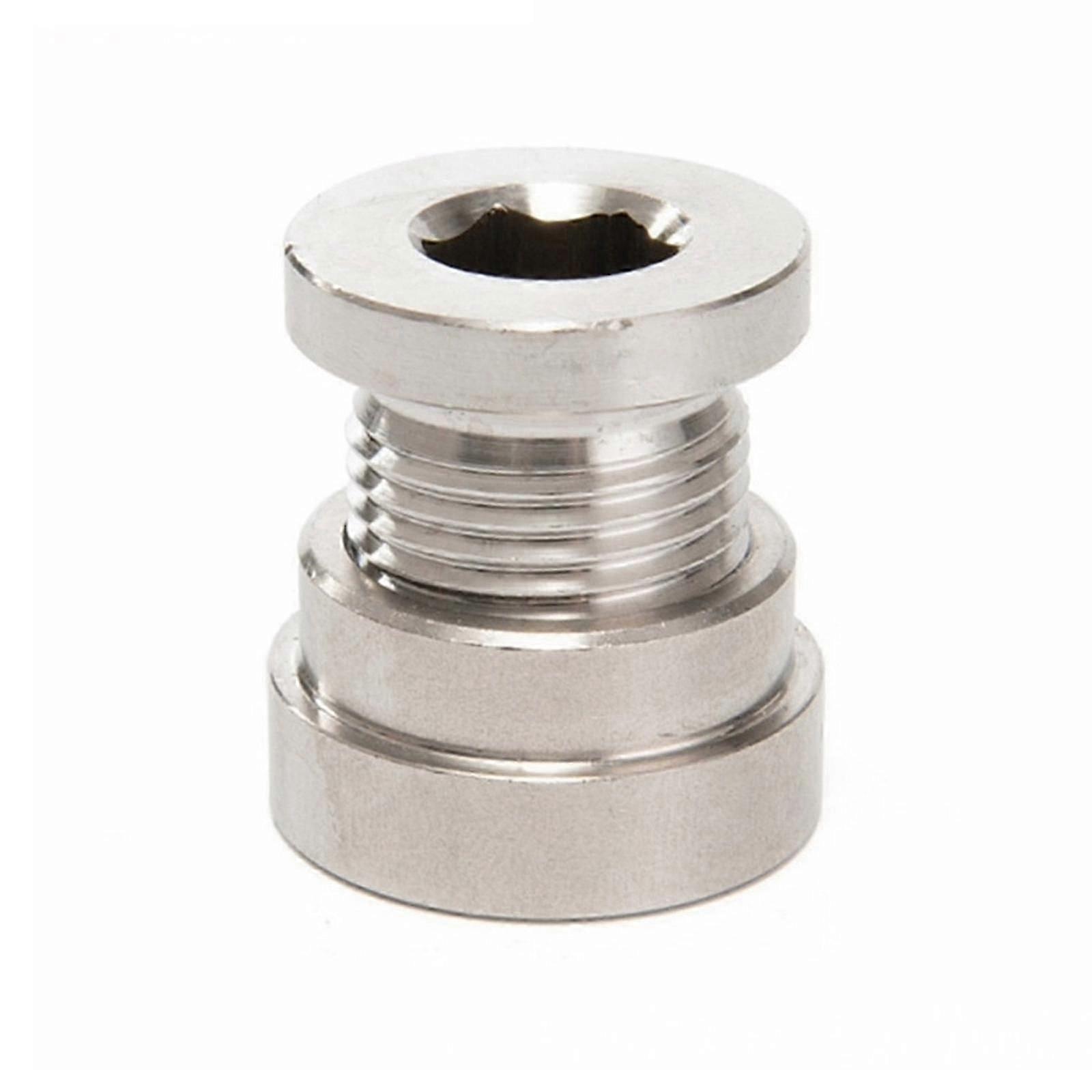 2025 M18x1.5 Thread O2 Oxygen Sensor Weld Bung Plug Wideband Nut Cap Stainless Steel