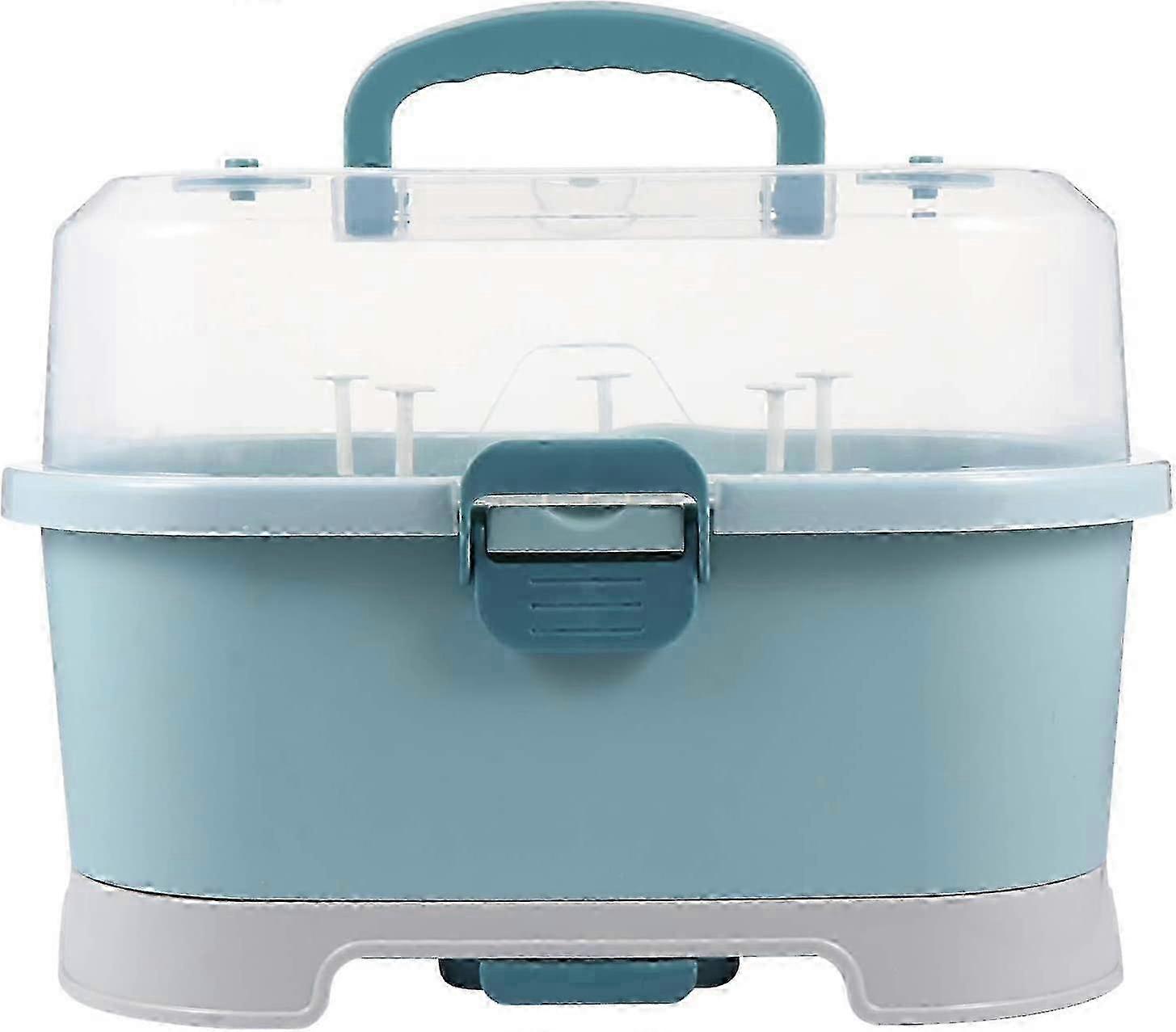 Portable Nursing Bottle Storage Box with Cover