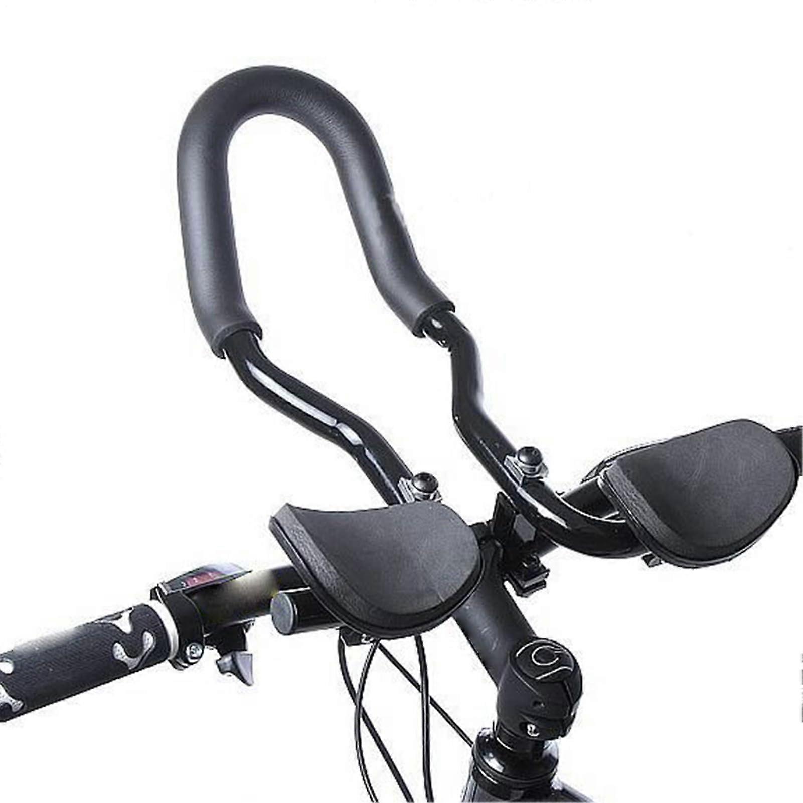 Road Handlebar Attachment Aluminium Aerobar Pad For Road Bikes Unisex Aerobar Attachments Lightweight Bicycle Accessory