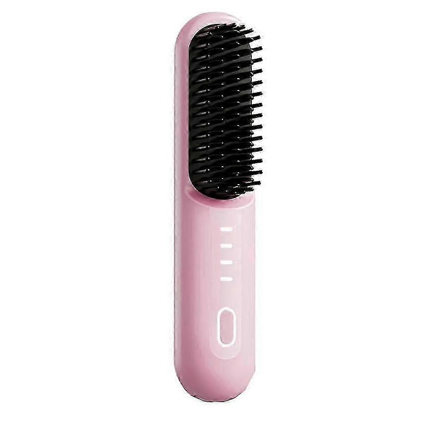 Wireless Straight Hair Comb Negative Ion Portable Char Comb