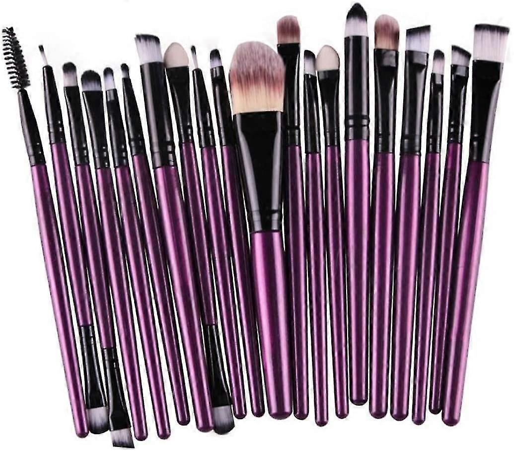 Make-up brush set for eye shadow, powder, foundation 20 pieces
