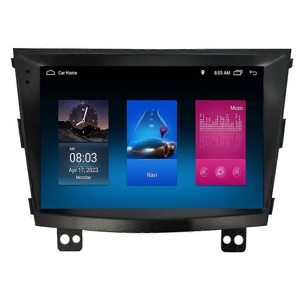 RoverOne Car Stereo Radio Bluetooth CarPlay Android Auto GPS Sat Nav Touch Screen for SsangYong Tivolan Tivoli 2014 - 2017