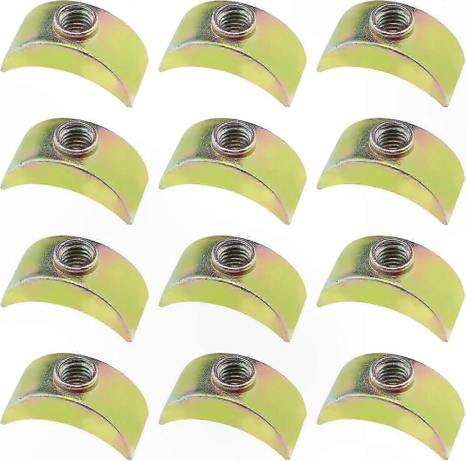 40 écrous demi-lune, rondelles de connexion pour meubles, montage de lit - En stock