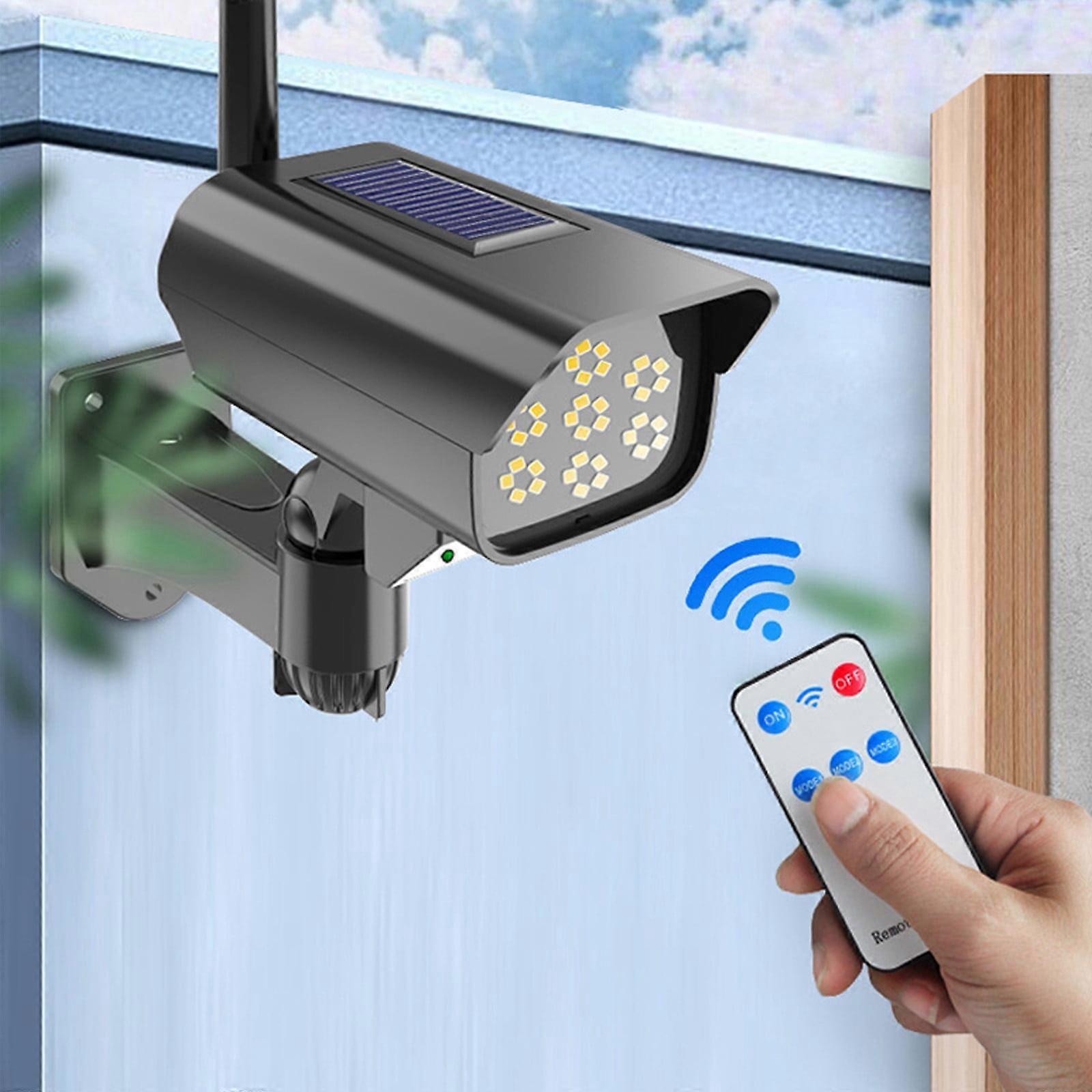 capino Powered Human Sensor Security Camera, with Flashing Led Light at Night, for Home and Businesses Security Indoor/Outdoor