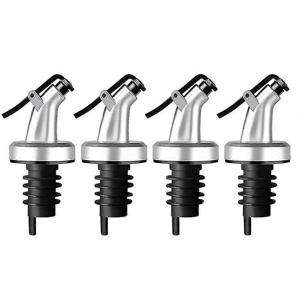 4 قطع زيت سدادة المدفق ، منصب زجاجة مانعة للتسرب ، صنبور زيت الزيتون مانعة للتسرب ، مع غطاء الغبار ، ل Oi (التشابك)