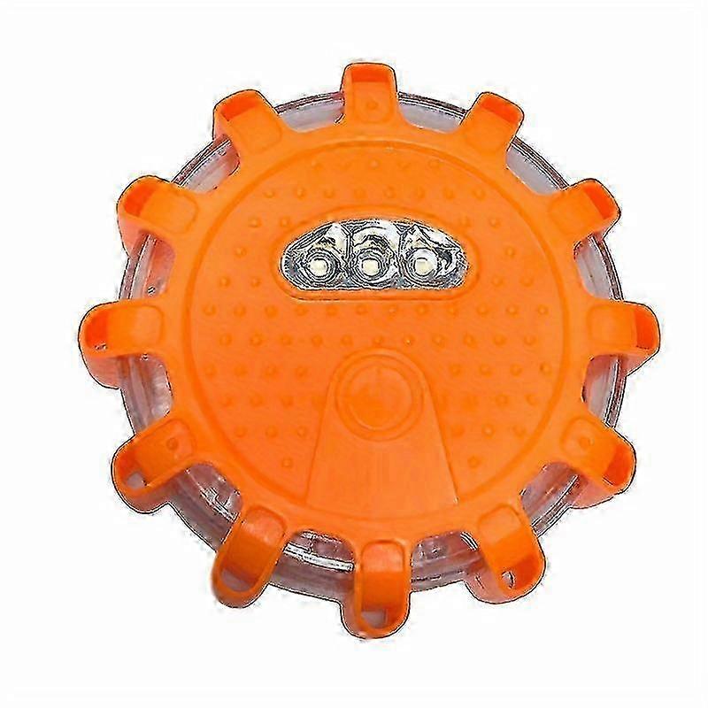 Emergency Light, Obstacle Warning Light, Rotating Light, 12+3 LED Traffic Warning Light