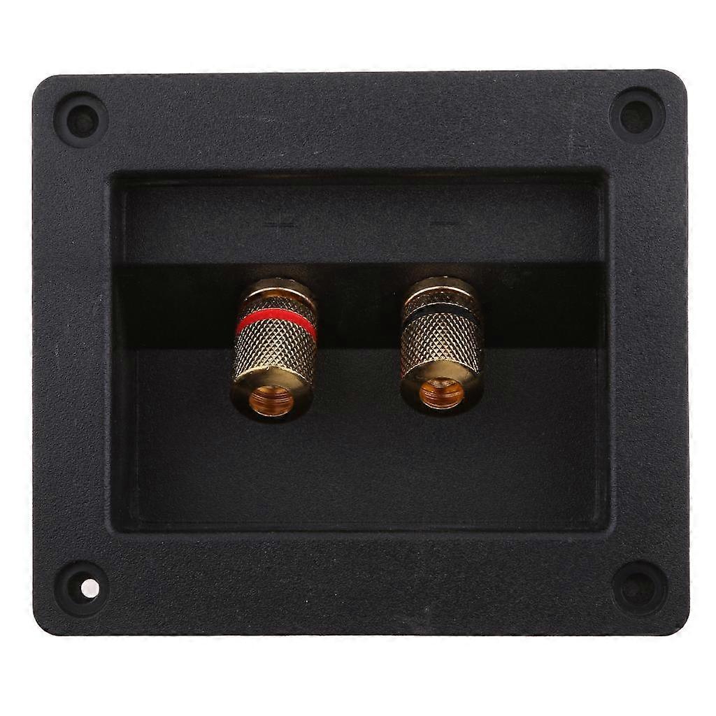 Car Stereo 2Way Speaker Box Terminal Square Spring Cup Connectors