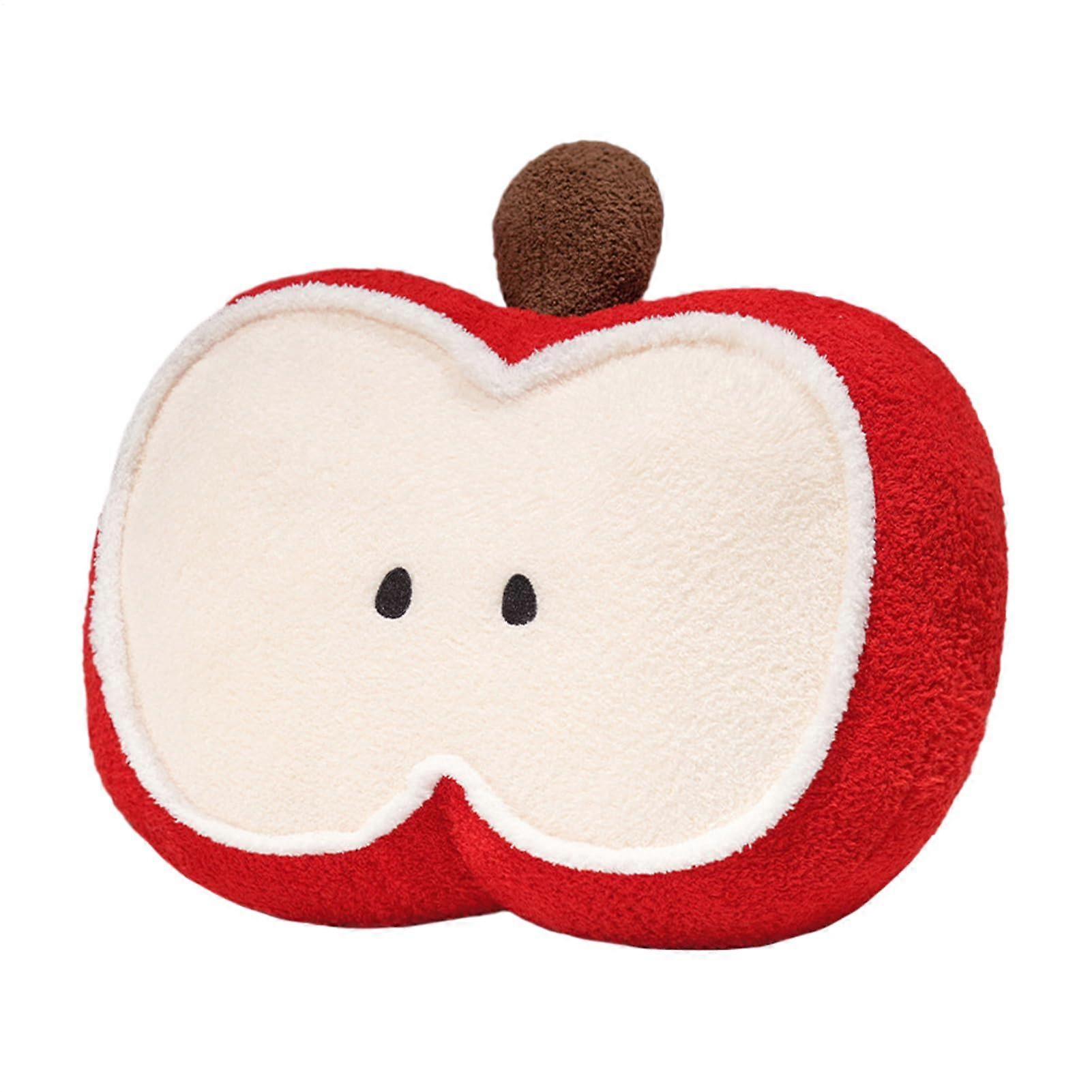 Plush Fruit Pillows Soft Stuffed Backrest Cushion Cartoon Lumbar Hugging Toy For Kids And Adults Spine Supporter