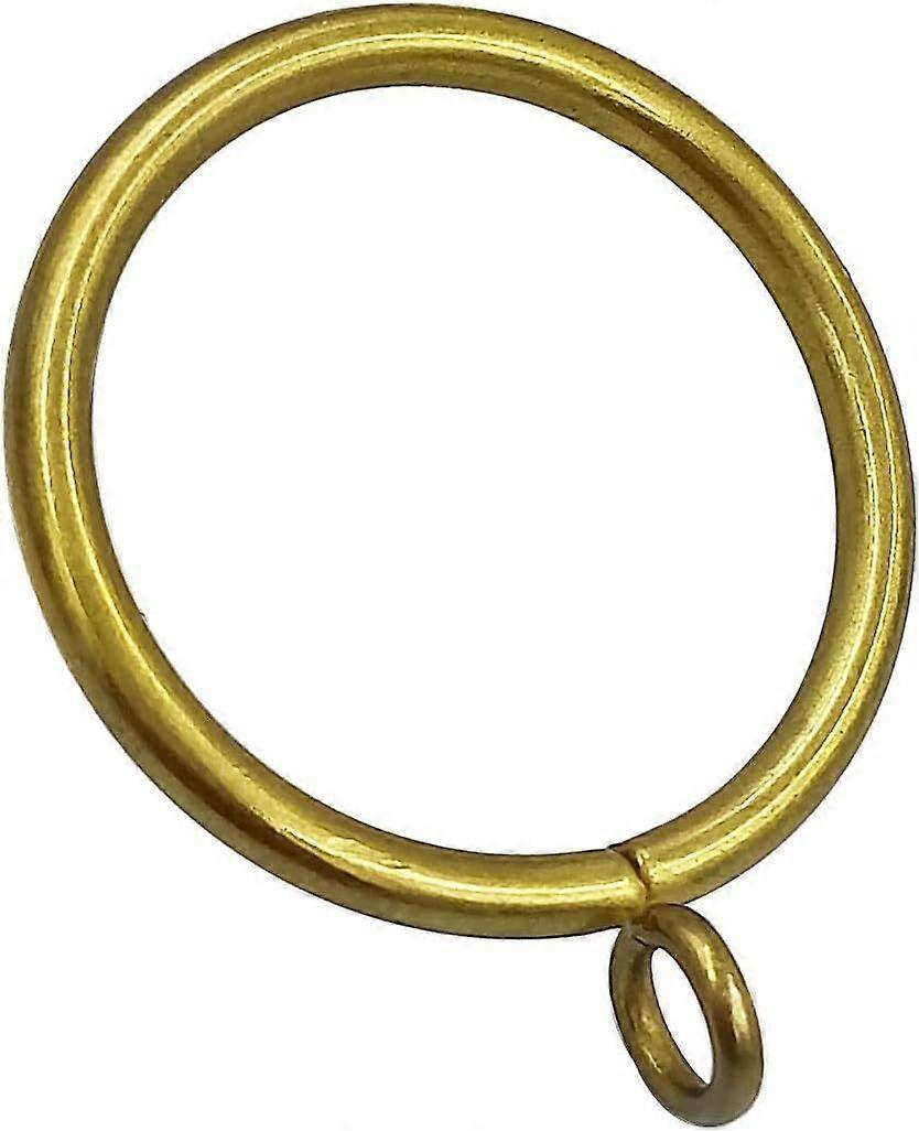 Conjunto de 24 argolas para cortina com diâmetro interno de 1,5 polegadas.