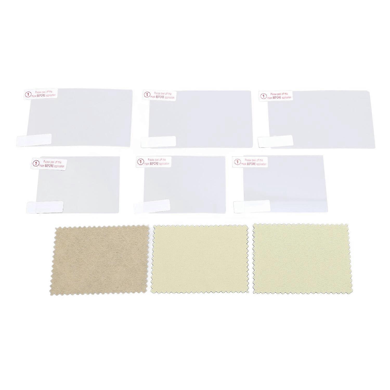 3 Sets Game Machine Screen Film High Transparency Scratch Resistant Screen Protector for New 3DS Con