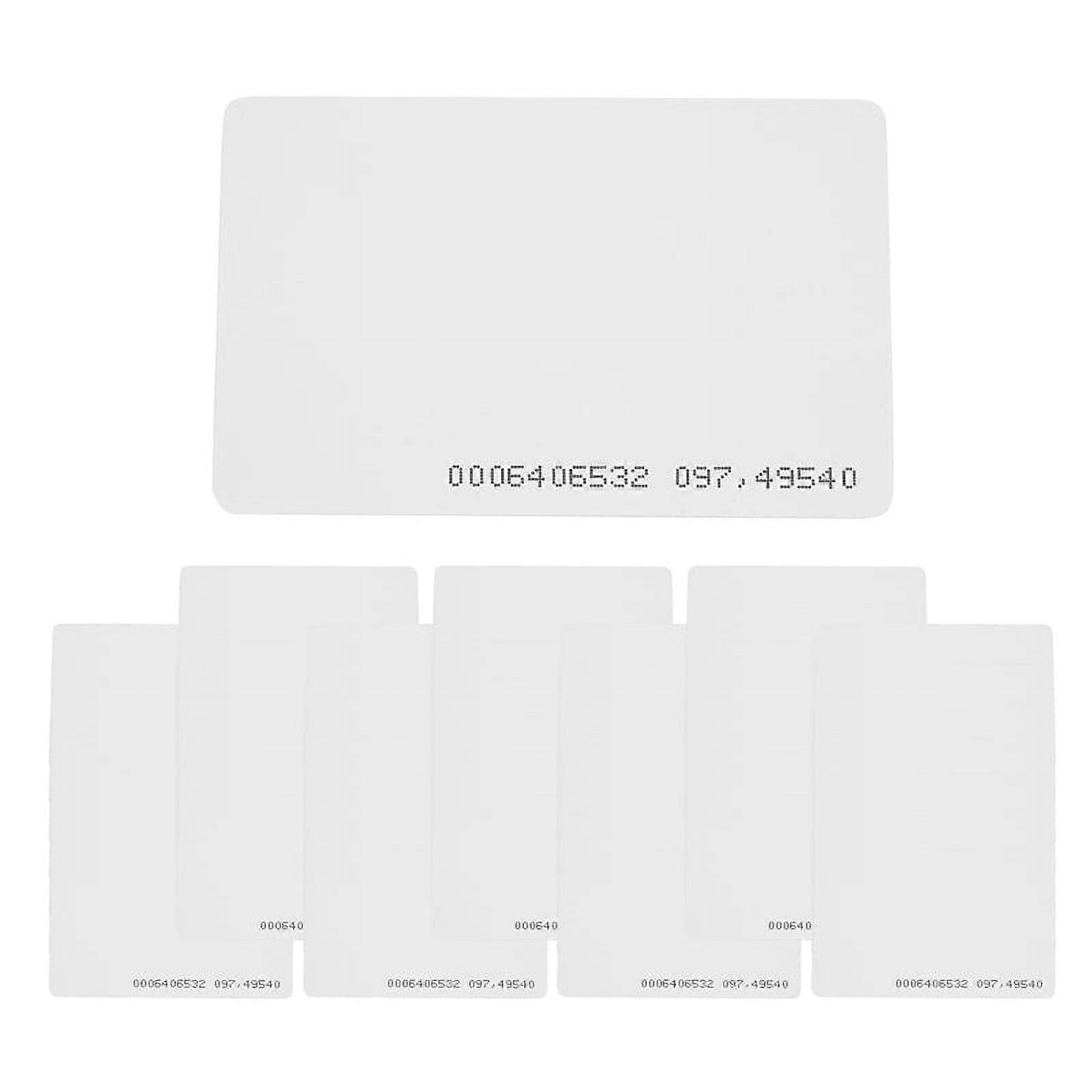 50Pcs Access Control Card RFID Card 125KHz EM4100 TK4100 Smart Proximity Card RFID Tag Key for Access Control Key